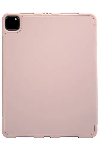 Чехол-книжка для iPad Pro 11 3 загиба силиконовый с рамкой Розовый 250_100_125765