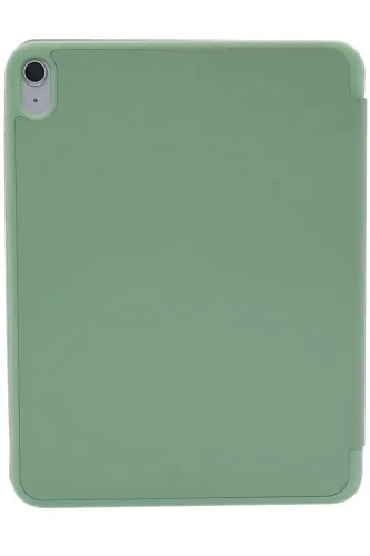 Чехол-книжка для iPad Air 4/5 10.9 3 загиба силиконовый с рамкой Зеленый 250_100_125574