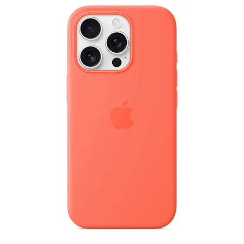 Чехол для iPhone 16 Pro Silicone Case with MagSafe - Tangerine 250_100_534731