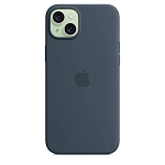 Чехол Apple iPhone 15 Plus Silicone Case with MagSafe -  Storm Blue 250_100_761656