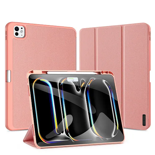 Чехол-книжка для iPad Pro 11" M4 Dux Ducis Domo Series - Pink 250_100_707861