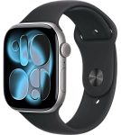 Часы Apple Watch Series 11 42mm Space Gray Aluminium Case GPS Sport Band Black S/M 250_100_639976