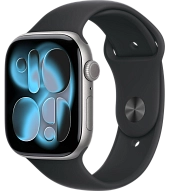 Часы Apple Watch Series 11 42mm Space Gray Aluminium Case GPS Sport Band Black S/M 500_191_639976