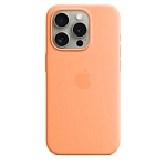 Чехол Apple iPhone 15 Pro Max Silicone Case with MagSafe -  Orange Sorbet 250_100_761698