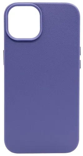 Чехол для iPhone 14 Plus кожаный с MagSafe Фиолетовый 250_100_533725