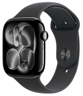 Часы Apple Watch Series 11 42mm Jet Black Aluminium Case GPS Sport Band Black S/M 500_191_639954