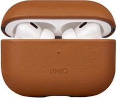 Кожаный чехол для AirPods Pro 2 Uniq Terra Genuine Leather - Toffee Brown 500_191_623788