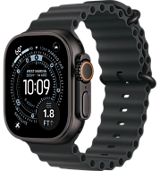 Часы Apple Watch Ultra 3 49mm Titanium Case Black / Ocean Band Black 500_191_640877