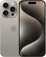 Смартфон Apple iPhone 15 Pro 1TB nano-Sim + eSim Natural Titanium 500_191_754989