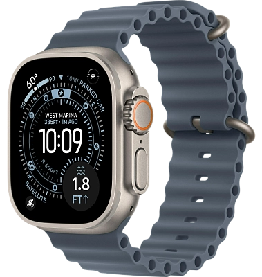 Часы Apple Watch Ultra 3 49mm Titanium Case Natural / Ocean Band Anchor Blue 400_400_640954