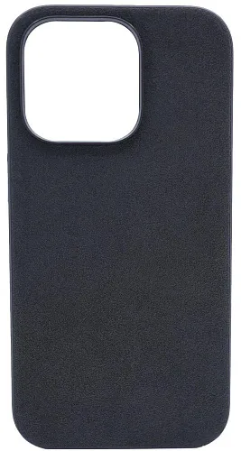 Чехол алькантара для iPhone 14 Pro Max Черный 250_100_533341