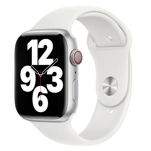 Ремешок Apple Watch 45 мм Sport Band White M/L 250_100_117601