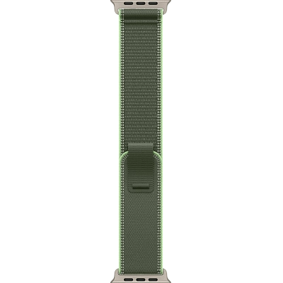 Часы Apple Watch Ultra 3 49mm Titanium Case Natural / Trail Loop Green/Neon M/L 400_400_641017
