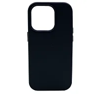 Чехол для iPhone 14 Pro кожаный с MagSafe Темно-синий 500_191_124349