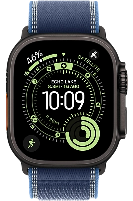 Часы Apple Watch Ultra 3 49mm Titanium Case Black / Trail Loop Blue/Bright Blue M/L 400_400_640931