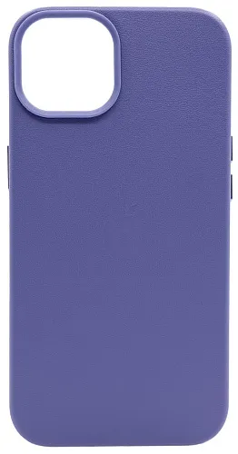 Чехол для iPhone 14 кожаный с MagSafe Фиолетовый 250_100_534204