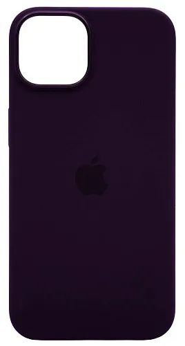 Силиконовый чехол для iPhone 14 Темно-фиолетовый 250_100_532656