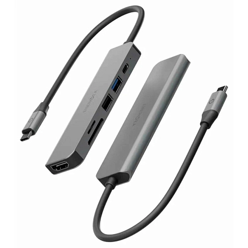 USB-концентратор EnergEA AluHub HD3 (6in1) 250_100_552416