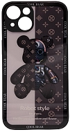 Чехол с мишкой для iPhone 14 Коричневый 500_191_762217