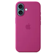 Чехол для iPhone 16 Silicone Case with MagSafe - Fuchsia 500_191_761945