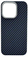 Карбоновый чехол для iPhone 14 Pro KZDOO Kevlar Синий 500_191_532230