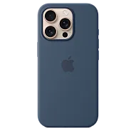 Чехол для iPhone 16 Pro Silicone Case with MagSafe - Denim 500_191_761930