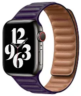 Ремешок из эко-кожи для Apple Watch 41 мм с магнитной застежкой, Purple 500_191_117689