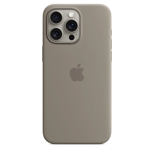 Чехол Apple iPhone 15 Pro Silicone Case with MagSafe -  Clay 250_100_761713