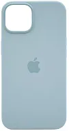 Силиконовый чехол для iPhone 14 Plus Голубой 500_191_532346