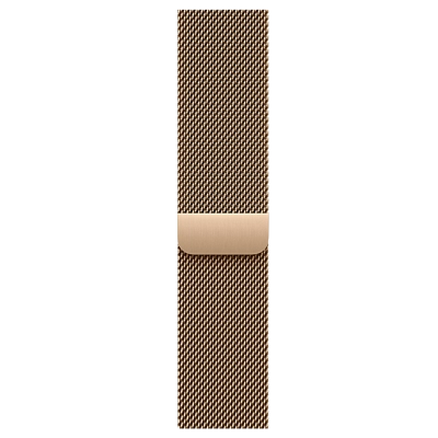 Часы Apple Watch Series 10 46mm Titanium Case Milanese Loop Gold S/M 400_400_639929