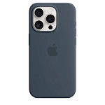 Чехол Apple iPhone 15 Pro Silicone Case with MagSafe -  Storm Blue 250_100_761722