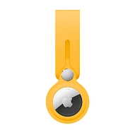 Кожаный брелок-подвеска Apple для AirTag Leather Loop Sunflower 500_191_660392