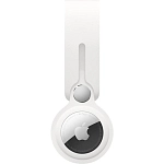 Кожаный брелок-подвеска Apple для AirTag Leather Loop White 250_100_660381