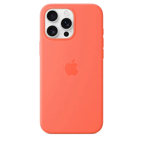 Чехол для iPhone 16 Pro Max Silicone Case with MagSafe - Tangerine 250_100_534580