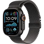 Часы Apple Watch Ultra 2 49mm Black Titanium Case GPS+Cellular Titanium Milanese Loop Black M 250_100_640665