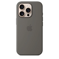 Чехол для iPhone 16 Pro Silicone Case with MagSafe - Stone Gray 500_191_761936