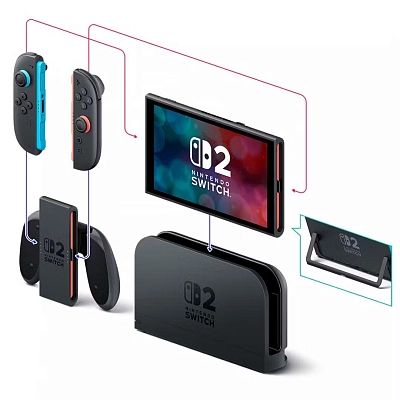 Игровая приставка Nintendo Switch 2 Black 400_400_626731