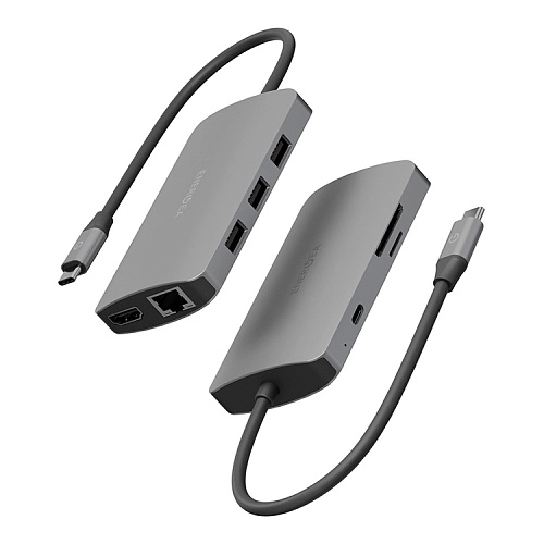 USB-концентратор EnergEA AluHub HD Pro 2 (8in1) 250_100_552420