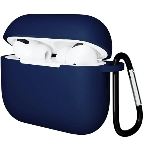 Чехол для AirPods Pro 3 Gurdini Soft Touch - Темно-синий 250_100_551762