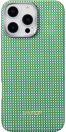 Чехол для iPhone 16 Pro Max Pitaka Ultra Slim Case - Forest Green 250_100_770108