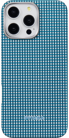Чехол для iPhone 16 Pro Max Pitaka Ultra Slim Case - Ocean Blue 250_100_770107