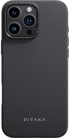 Чехол для iPhone 16 Pro Pitaka Military-Grade - Black 250_100_770122