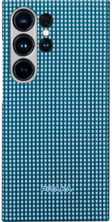 Чехол для Samsung Galaxy S24 Ultra Pitaka Ultra-Slim Case - Ice Sea 250_100_770142