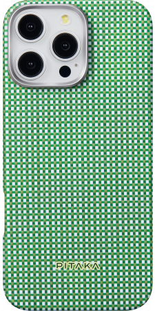 Чехол для iPhone 16 Pro Pitaka Ultra Slim Case - Forest Green 250_100_770115