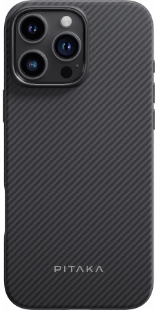 Чехол для iPhone 16 Pro Max Pitaka Military-Grade - Black 250_100_770123