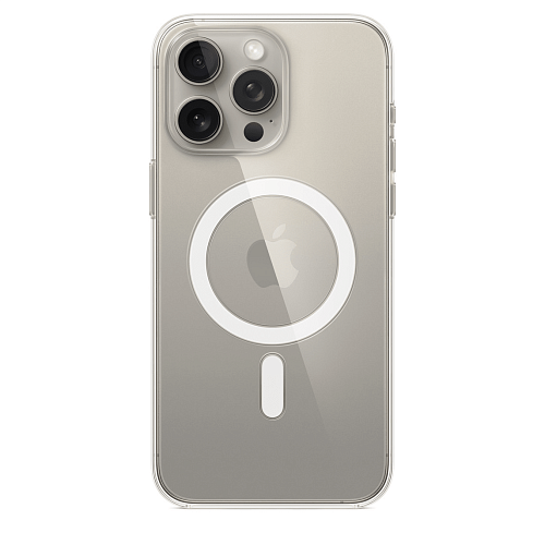 Чехол для iPhone 15 Pro Max Clear Case with MagSafe 250_100_124668