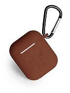 Чехол для AirPods 2 Gurdini Soft Touch - Какао 500_191_551219
