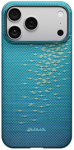 Чехол для iPhone 17 Pro Max Pitaka Edge PitaTap Ultra Slim Case - Lucid Blue 250_100_770162