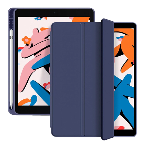 Чехол-книжка для iPad Pro 13 M4 Gurdini Milano Series - Midnight Blue 250_100_707875
