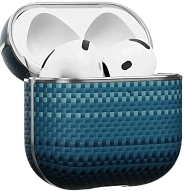 Чехол для AirPods 4 Pitaka Aramid Fiber Case MagSafe - Moonrise 500_191_623005